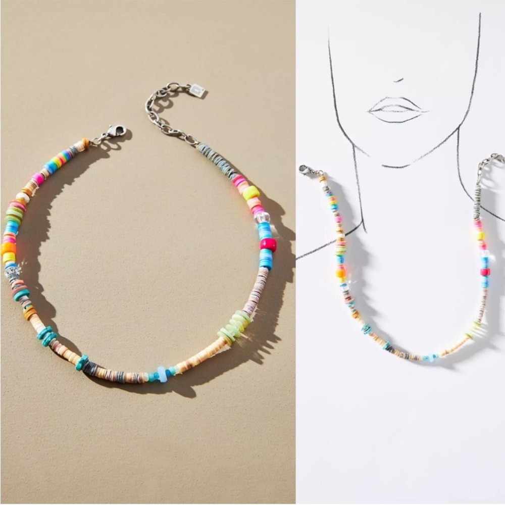 DANNIJO‎ Anthropologie Sweet Beaded Necklace NEW